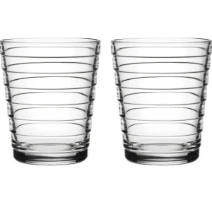 Iittala Aino Aalto Highball Tumblers Clear 330ml / Set 2^ Glassware