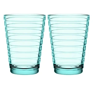 Iittala Aino Aalto Highball Tumblers Water Green 330ml / Set 2^ Glassware