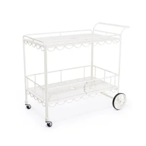 Business and Pleasure Al Fresco Bar Cart Off White^ Other