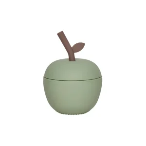 OYOY Apple Sipper Cup Green^Kids Eat & Drink