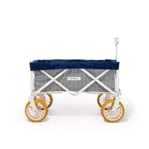 Business and Pleasure Beach Cart Laurens Navy Stripe^ Other
