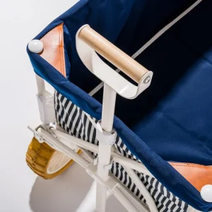 Business and Pleasure Beach Cart Laurens Navy Stripe^ Other