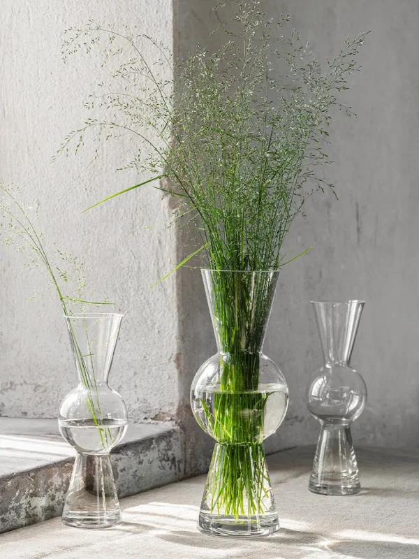 Design House Stockholm BonBon Vase 28cm Clear^ Vases | Occasional & Decorator