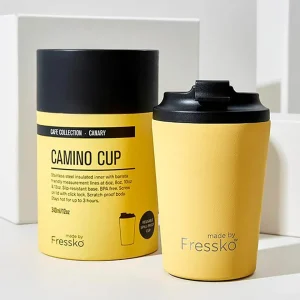 Made by Fressko Camino Re-Usable Cup 12oz Canary^ Tea & Coffee