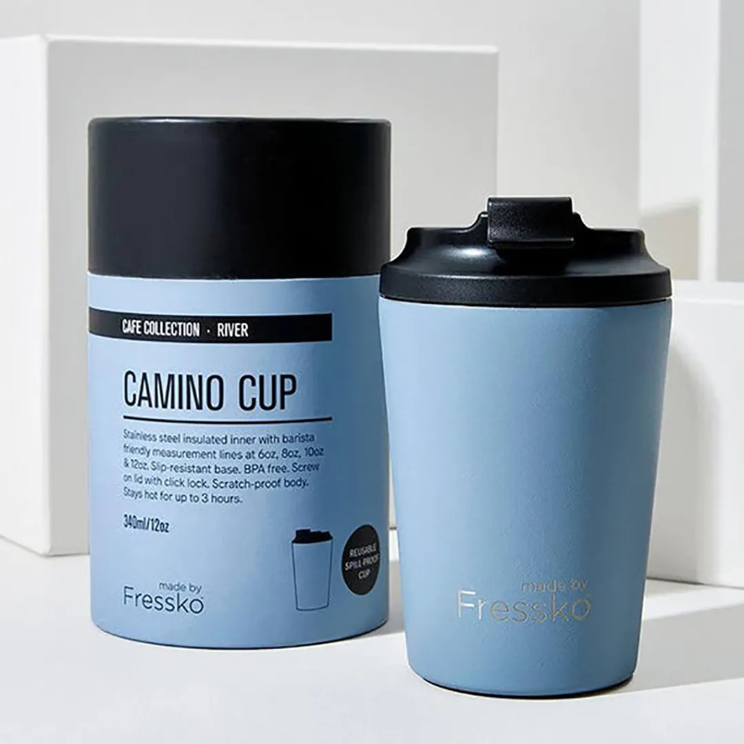 camino_reusable_cup_oz_ri_1.webp Made by Fressko Camino Re-Usable Cup 12oz River^ Tea & Coffee