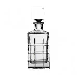 Waterford Crystal Cluin Square Decanter^ Fathers Day