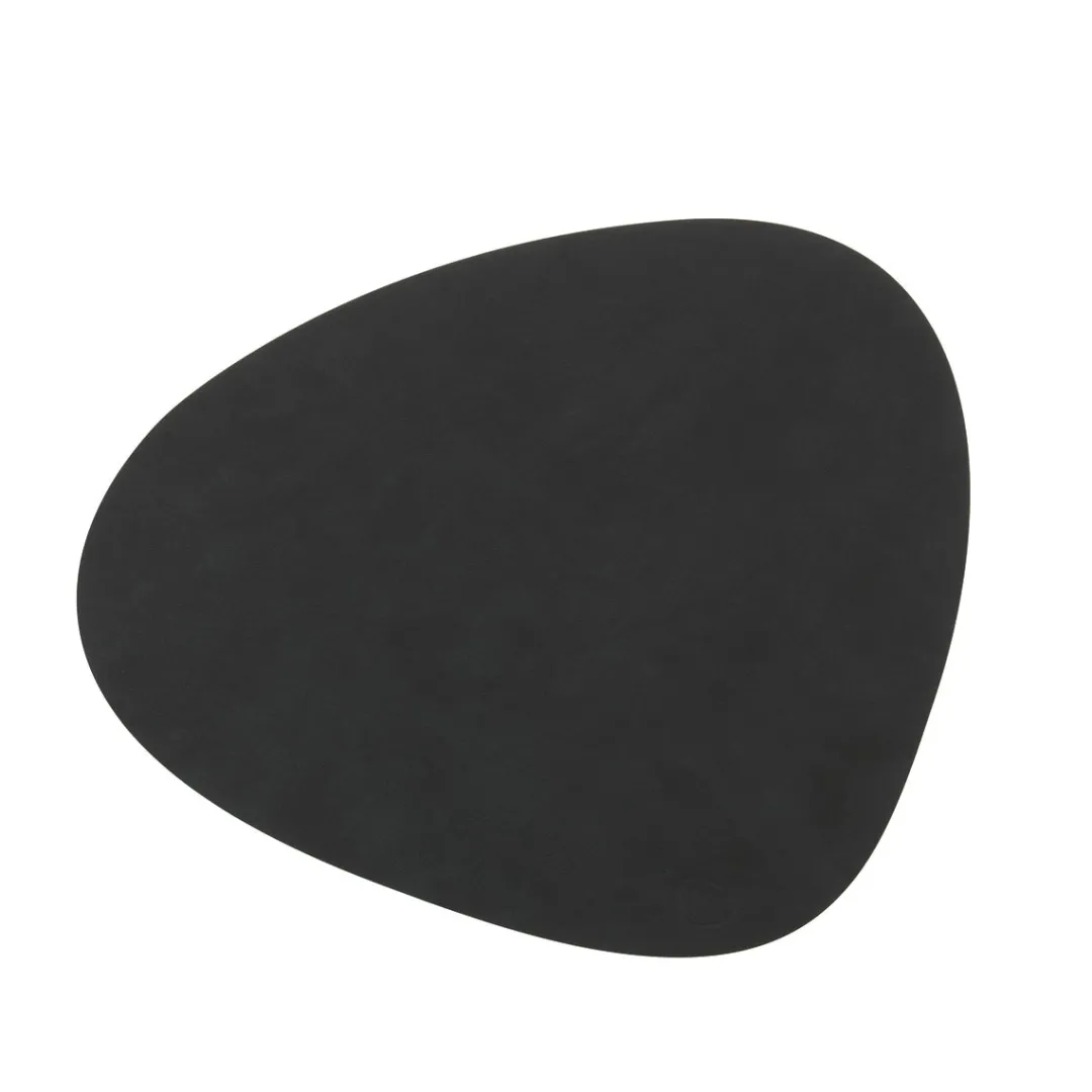 curve_table_mat_nupo_blac_0.webp Lind DNA Curve Table Mat Nupo Black^ Placemats & Coasters