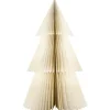 Nordic Rooms Deluxe Paper Tree Standing Off White 95cm^ Christmas Baubles And Decor