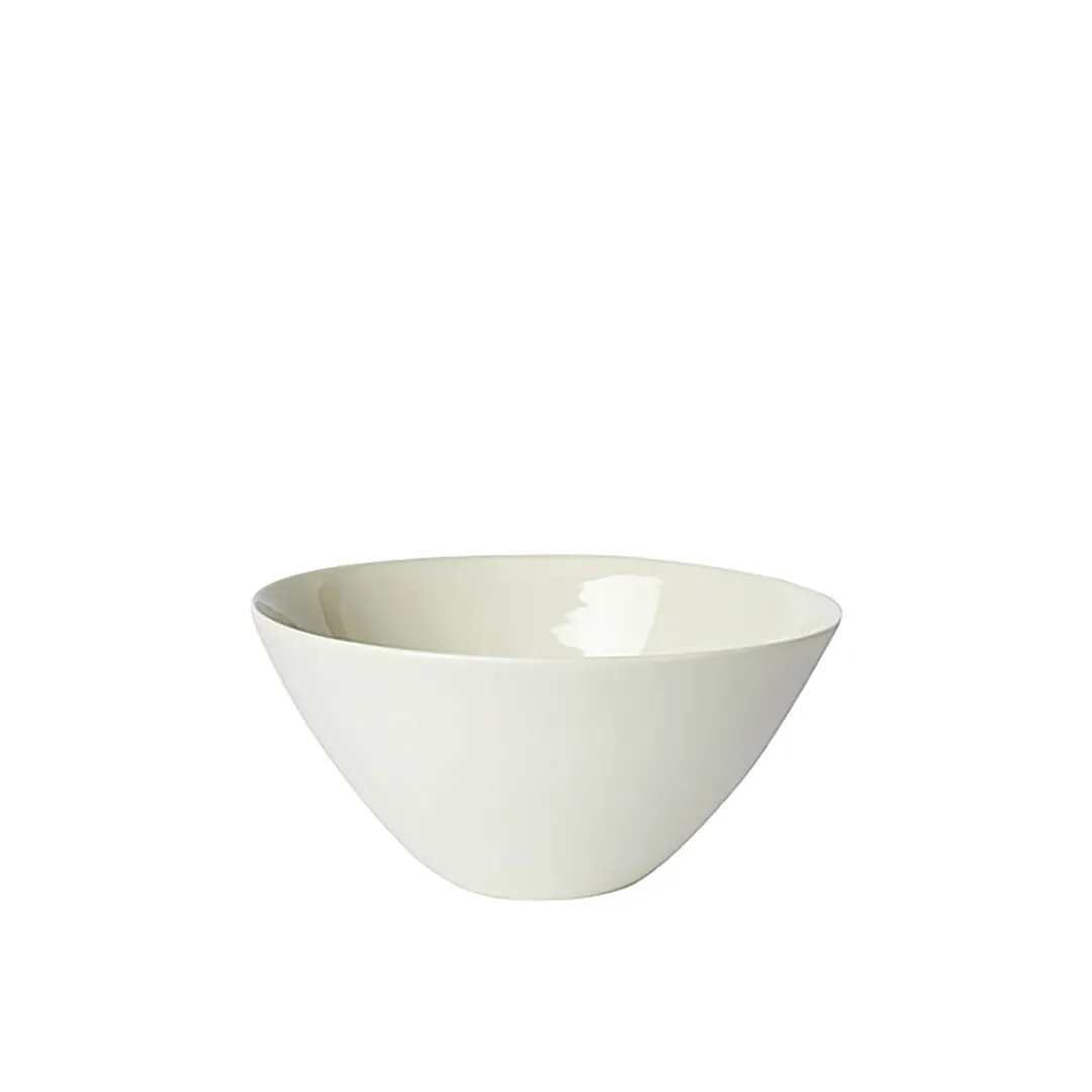 flared_bowl_medium_milk_0.webp Mud Australia Flared Bowl Medium Milk^ Serving | Tableware