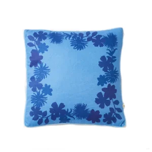 Bonnie and Neil Flora Blue Cushion 50cm^ Cushions