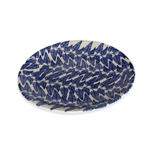 Eucalypt Homewares Floral Blue Charger Plate 29cm^ Serving | Tableware