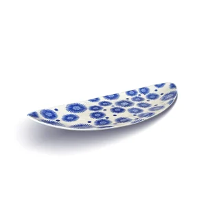 Eucalypt Homewares Floral Blue Oval Platter Large^ Serving | Tableware