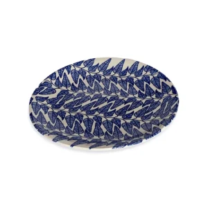 Eucalypt Homewares Floral Blue Platter Round^ Serving | Tableware