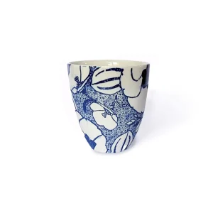 Eucalypt Homewares Floral Blue Tumbler^ Tableware | Tea & Coffee