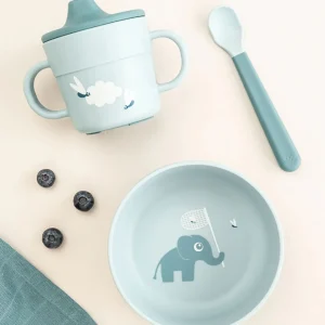 Done By Deer Foodie First Meal Set - Blue^Kids Eat & Drink