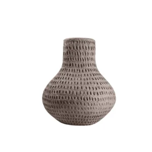 matteurs Gourd Vase Warm Grey 26cm^ Vases | Gifts For Her