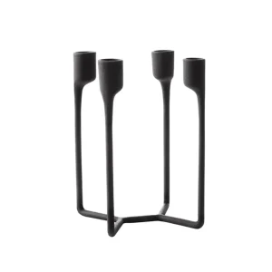 Normann Copenhagen Heima 4 Arm Candlestick Black^ Candles / Candleholders | Gifts For Her