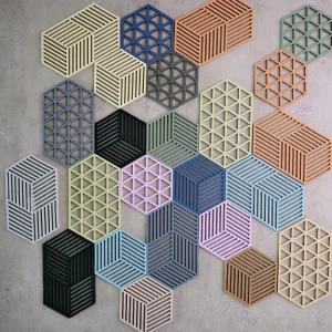 Zone Hexagon Trivet 24cm Black^ Other