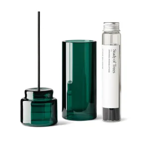 Milligram Incense Flue Set Emerald / Study of Trees^ Other | Gifts Under $100