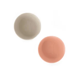 Done By Deer Kiddish Rafi Sand/Coral Bowls Set of 2^Kids Eat & Drink