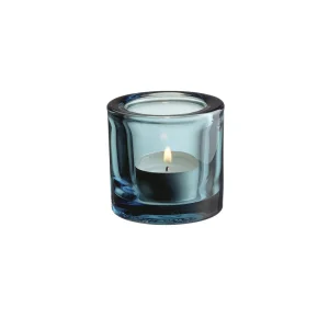 Iittala Kivi Votive Sea Blue^ Occasional & Decorator | Candles / Candleholders