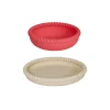 OYOY Mellow Plate and Bowl Set Vanilla/Cherry^Kids Eat & Drink
