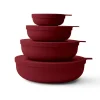 styleware Nesting Bowl Merlot Set / 4^ Outdoor Dining