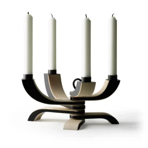 Design House Stockholm Nordic Light 4 Arm Candleholder Black^ Candles / Candleholders