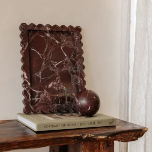 CoTheory Orbit Table Sculpture Rosso Levanto^ Mothers Day | Occasional & Decorator