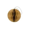Nordic Rooms Paper Sphere Ornament Flaxseed^ Christmas Baubles And Decor