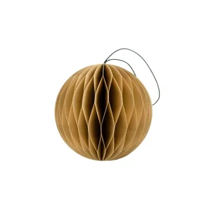 Nordic Rooms Paper Sphere Ornament Flaxseed^ Christmas Baubles And Decor