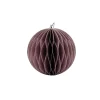 Nordic Rooms Paper Sphere Ornament Lilac^ Christmas Baubles And Decor