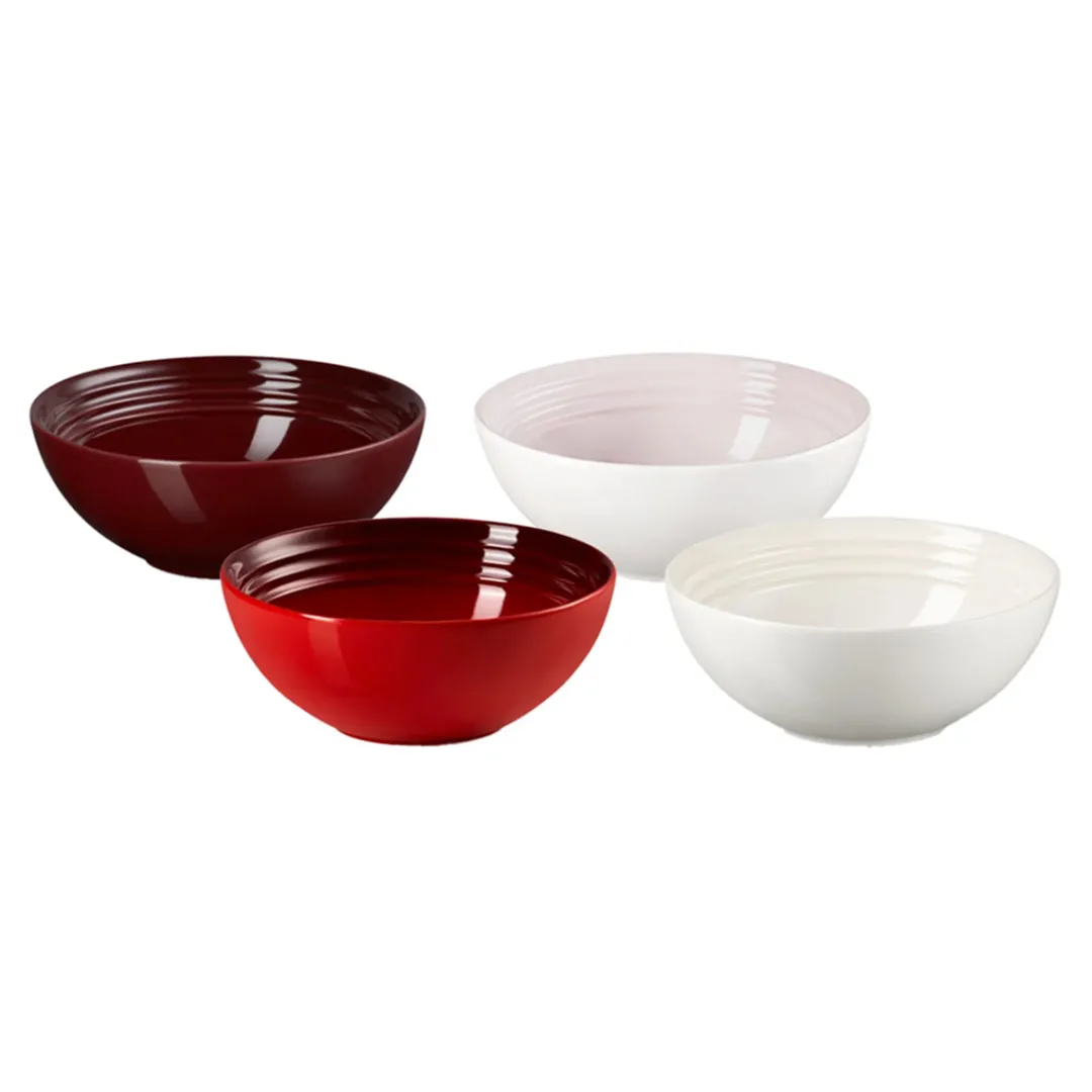 petite_fours_cereal_bowls_0.webp Le Creuset Petite Fours Cereal Bowls Set / 4^ Serving