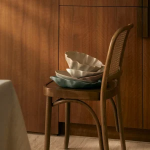 Marmoset Found Ruffle Bowl Large Light Blue^ Mothers Day | Gifts For Her