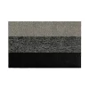 Chilewich Shag Doormat Marbled Stripe Salt & Pepper^ Floor Mats