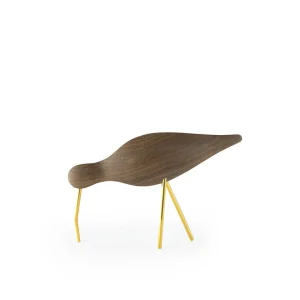 Normann Copenhagen Shorebird Large Walnut / Brass^ Occasional & Decorator | Fathers Day