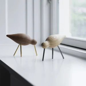 Normann Copenhagen Shorebird Medium Walnut / Brass^ Occasional & Decorator