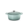 Le Creuset Signature Round Casserole Sea Salt 24cm^ Cookware