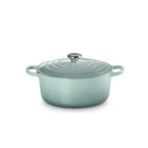 Le Creuset Signature Round Casserole Sea Salt 26cm^ Cookware