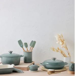 Le Creuset Signature Round Casserole Sea Salt 28cm^ Cookware