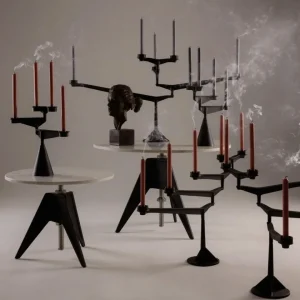 Tom Dixon Spin Candelabra^ Candles / Candleholders