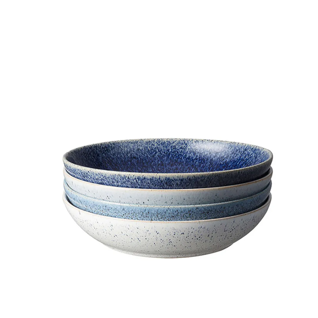 studio_blue_pasta_bowls___0.webp Denby Studio Blue Pasta Bowls / Set 4^ Serving | Tableware