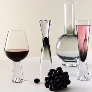 Tom Dixon Tank Wine Glass Black / Set 2^ Bar & Wine Accessories | Coolers & Ice Buckets