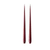Ester and Erik Taper Candle 32cm Deep Wine no.44/2 Pair^ Candles / Candleholders | Christmas Baubles And Decor