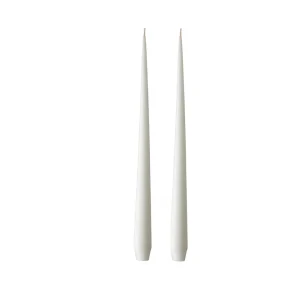 Ester and Erik Taper Candle 32cm Pure White no.31 Pair^ Candles / Candleholders | Christmas Baubles And Decor
