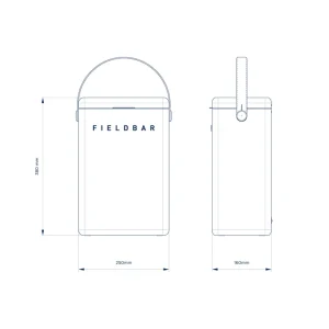 Fieldbar The Drinks Box Orchard Orange^ Fathers Day