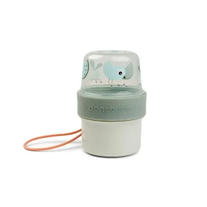 Done By Deer To Go 2-Way Snack Containers - Birdee - Green^Kids Eat & Drink