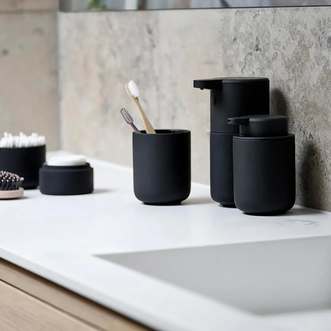 ume_soap_dispenser_black_1.webp Zone Ume Soap Dispenser Black^ Other | Bathroom