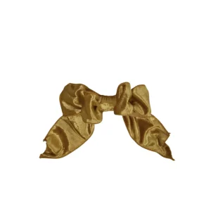 table culture Velvet Clip on Bow Gold Small^ Christmas Baubles And Decor