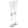 Vera Wang for Wedgwood With Love Toasting Flutes / Set 2^ Glassware